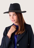 Cappello a falda larga Cynthia NERO BLACKBEIGE CREAM Donna immagine n. 1
