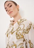 Camicia Clizia Fantasia Catene BIANCO WHITE Donna immagine n. 2