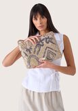 Pochette Baleja in paglia con ricamo GOLDBLUE PACIFIC Donna immagine n. 1