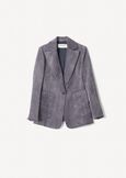 Corduroy Velvet  Suit GRIGIO CENEREVIOLA PURPLE Woman image number 8