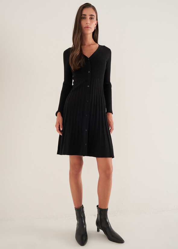 Abito Arthur in maglia NERO BLACK Donna null