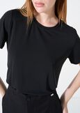 Stella jersey crew-neck T-shirt BIANCONEROBLU Woman image number 3