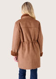 Cappotto Cathy in ecopelo MARRONE TIERRA Donna immagine n. 5