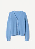 Cardigan Cash in pura lana CELESTE FIORDALISOROSA Donna immagine n. 4