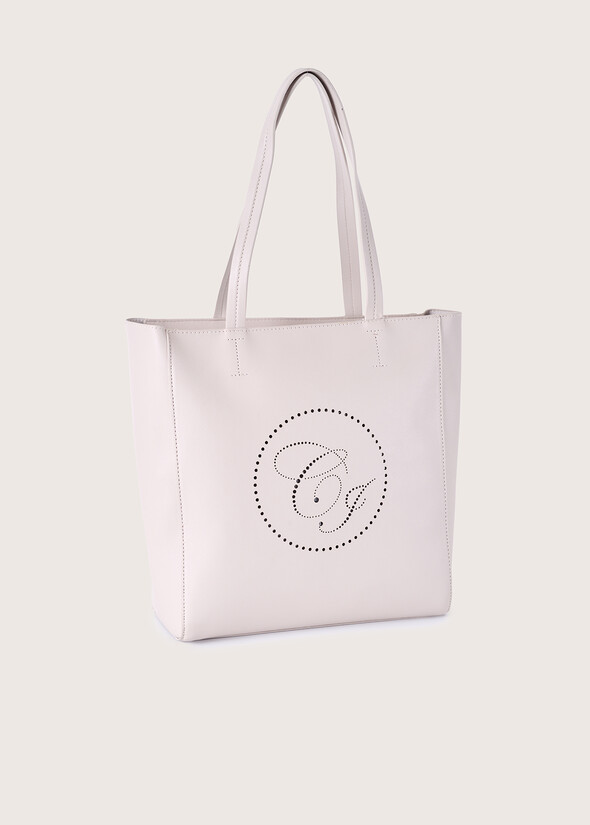 Shopping bag Bitta in ecopelle BEIGE CREAM Donna null