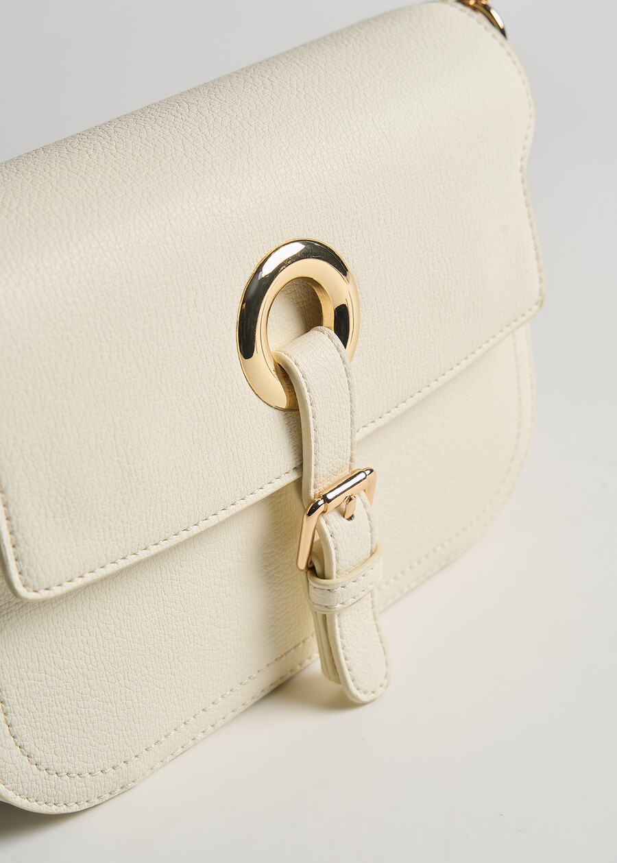 Borsa a tracolla Baxy stampa cervo BIANCO WHITEAZZURO AZZURROBLU Donna , immagine n. 3