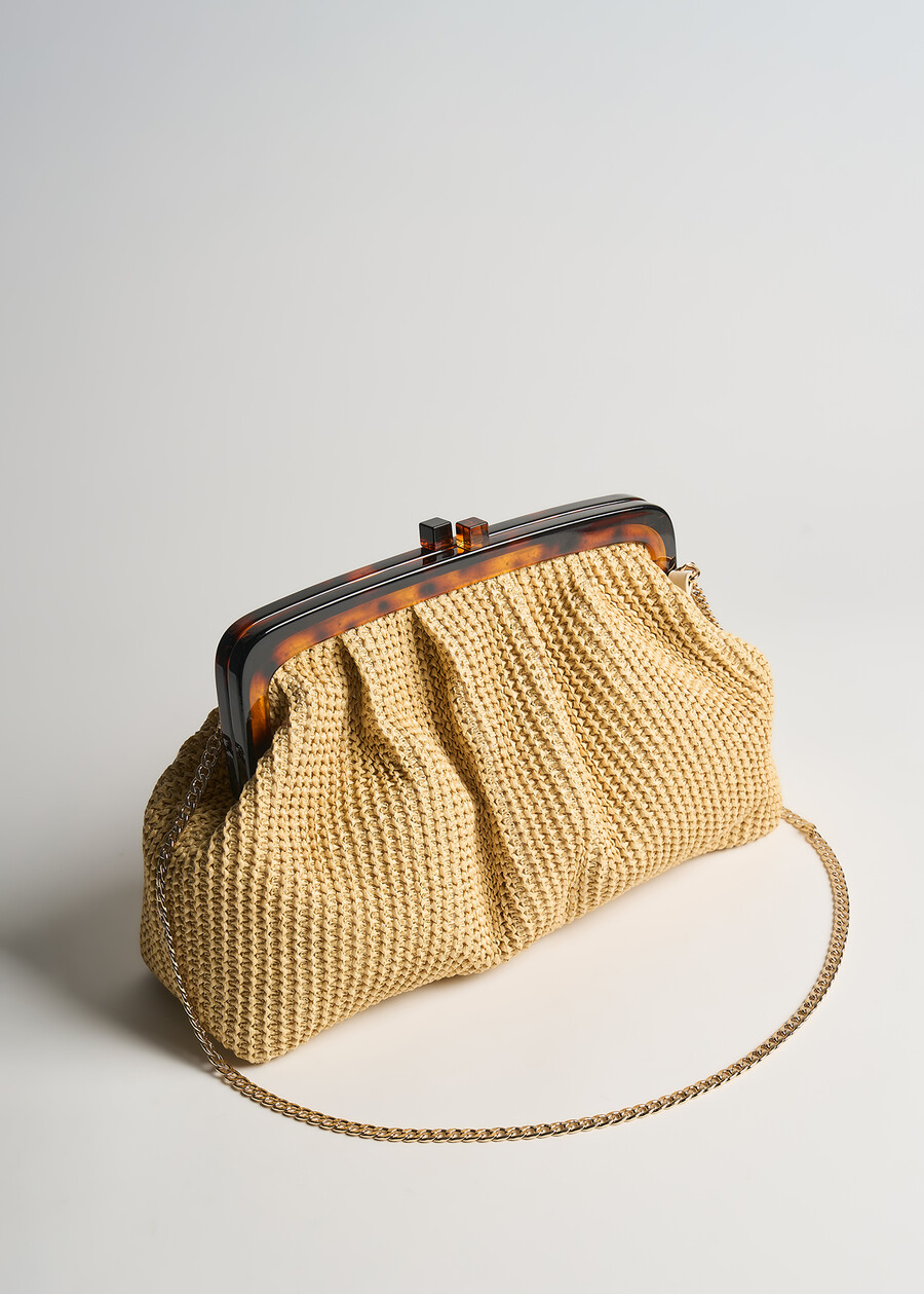 Baily raffia pochette BEIGE Woman , image number 1