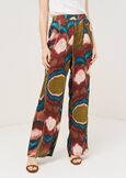 Pantaloni Pablo fantasia Africa VERDE Donna immagine n. 2