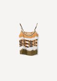 Top Tris Fantasia Etnica GIALLO GRANO Donna immagine n. 5