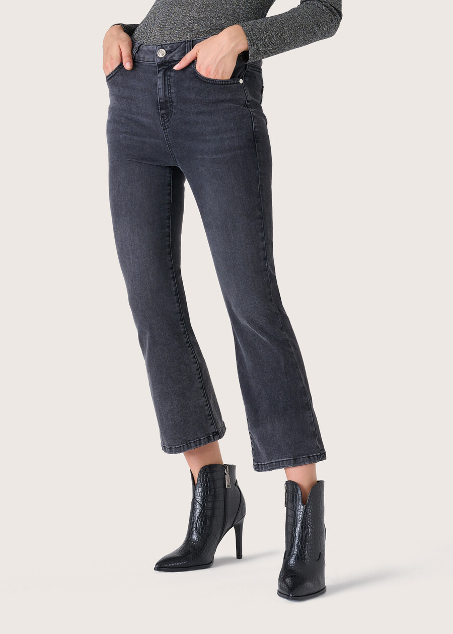 Derek denim trousers GRIGIO DARKGREY Woman , image number 2