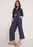 Pantaloni Perk Capri Fantasia BEIGE LATTEBLUE OLTREMARE Donna immagine n. 1
