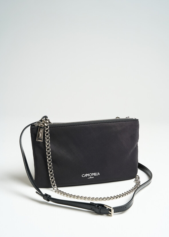 Borsa Tonga in nylon NERO Donna null