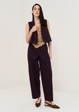 Clayd sleeveless Studio shirt VIOLA Woman image number 4