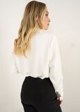 Clelia heavy jersey shirt BIANCO Woman image number 4