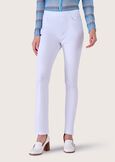 Jeggings Kelly in cotone BIANCOMARRONE MOKA Donna immagine n. 2
