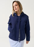Goan technical short jacket BEIGE LATTEBLU Woman image number 1