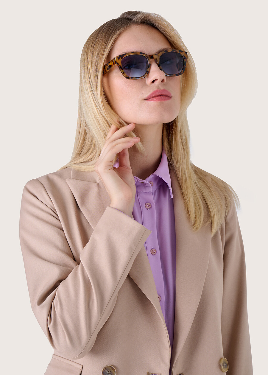 Round-shaped sunglasses GOLDSILVER Woman , image number 1