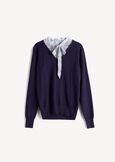Mery 2-in-1 sweater with shirt BLU Woman image number 5