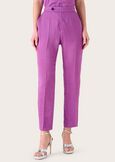 Pantaloni Alice effetto bagnato VIOLA GRAPE Donna immagine n. 2