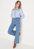 Camicia Caya 100% rayon BLU CELESTE Donna immagine n. 4