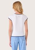 Suzette cotton t-shirt BIANCO Woman image number 3