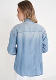 Camicetta Car 100% lyocell DENIM LIGHT DENIM Donna immagine n. 3