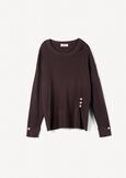 Mara ribbed sweater MARRONE CAFFEGRIGIO PERLA Woman image number 6