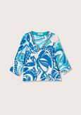 Blusa Carolys 100% viscosa BLUE PACIFIC Donna immagine n. 4