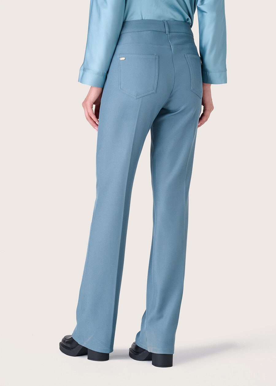 Piero tricotine trousers CIELO Woman , image number 4