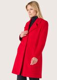 Cappotto Kelly in panno ROSSO CARPET Donna immagine n. 1