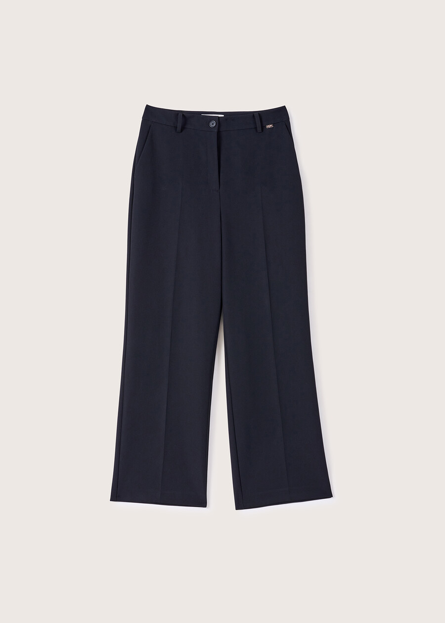 Pantalone Ashely a gamba dritta NERO BLACKBLUE DARK BLUE Donna , immagine n. 5