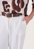 Giorgia cady trousers BIANCO Woman image number 3