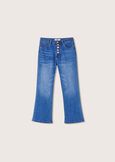 Jacque cotton denim trousers DENIM Woman image number 5