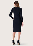 Abito Miami in maglia NERO BLACK Donna immagine n. 4