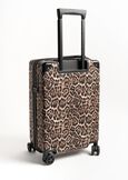 Tailor animalier eco-leather trolley NERO BLACK Woman image number 5