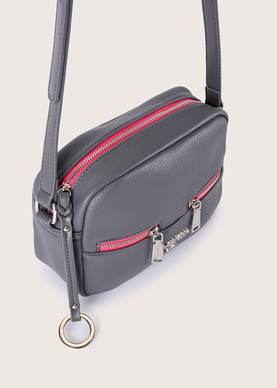 Tracolla Briar in ecopelle BLU GRAFITENERO BLACK Donna , immagine n. 3