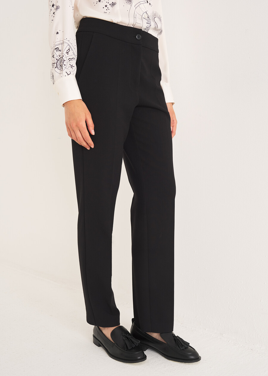 Pantalone Alice-H modello classico NERO BLACK Donna , immagine n. 3