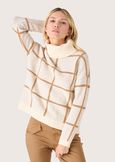 Maglia Marlyn a collo alto BEIGE LANA Donna immagine n. 1