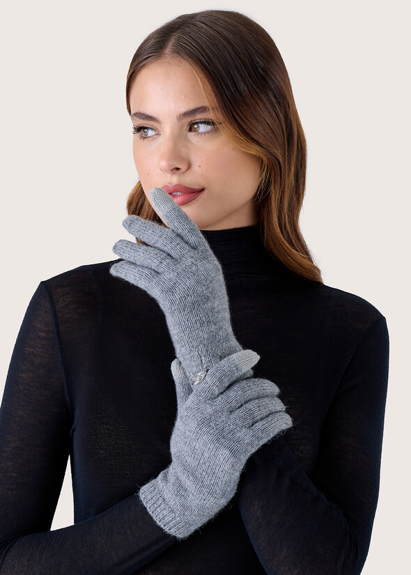 Guanti in maglia Gale GRIGIO MEDIUM GREY Donna null