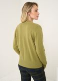 Cardigan Chiara in lana cashmere ROSSO BORDEAUXVERDE Donna immagine n. 3