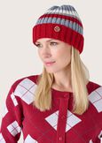 Carita striped cap GRIGIO MEDIUM GREY Woman image number 1