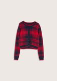 Maglia Maya fantasia check BLUE OLTREMARE  Donna immagine n. 5