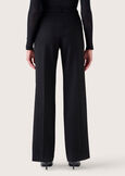 Giorgia technical fabric trousers NERO BLACKBEIGE GESSOBLU Woman image number 5