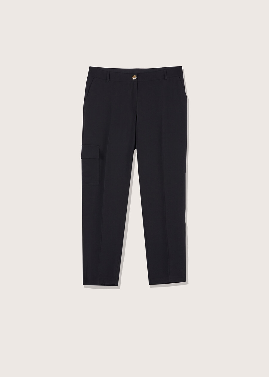 Pantaloni cargo Paride NEROBLU Donna , immagine n. 1
