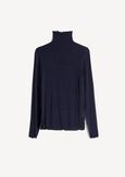 Stacey high-neck T-shirt ROSSO BORDEAUXBLU Woman image number 5