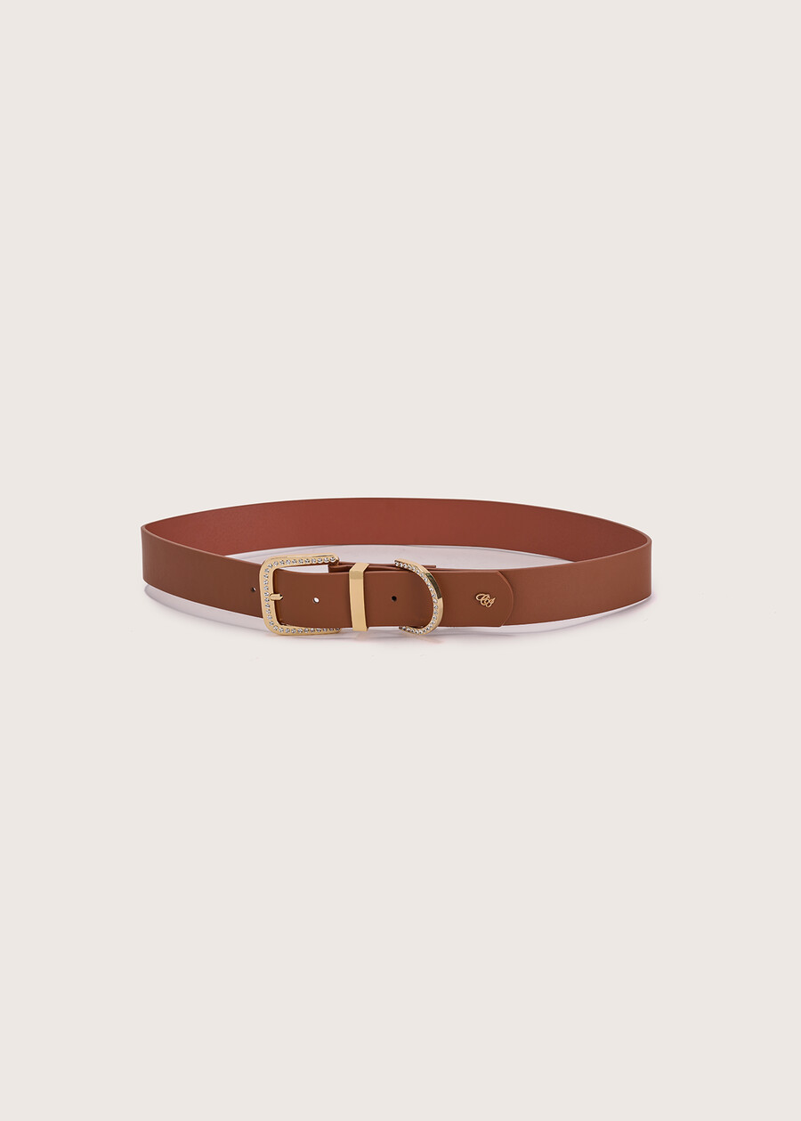 Cintura Carmen con strass MARRONE AMBER Donna , immagine n. 2