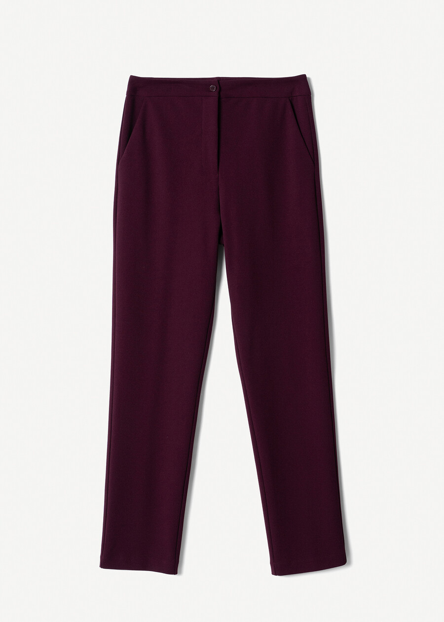 Pantalone Alice-F in screppino VIOLA VINACCIA Donna , immagine n. 6