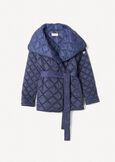 Piumino Paggy con cintura BLU MIDNIGHTVIOLA VINACCIA Donna immagine n. 5