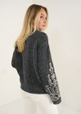 Maglia Mamy con motivo ricamato GRIGIO GREY Donna immagine n. 3