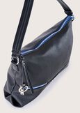 Borsa a sacca Briannika in ecopelle BLU GRAFITENERO BLACK Donna immagine n. 3